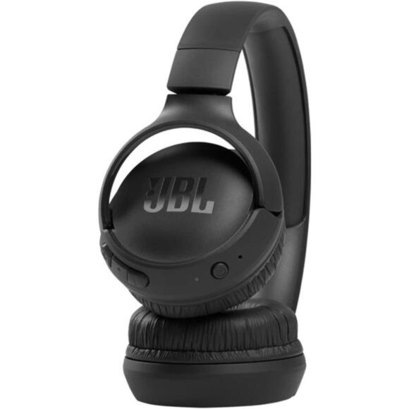 JBL Tune 510BT: Wireless On-Ear Headphones with Purebass Sound - Black - Picture 3 of 7